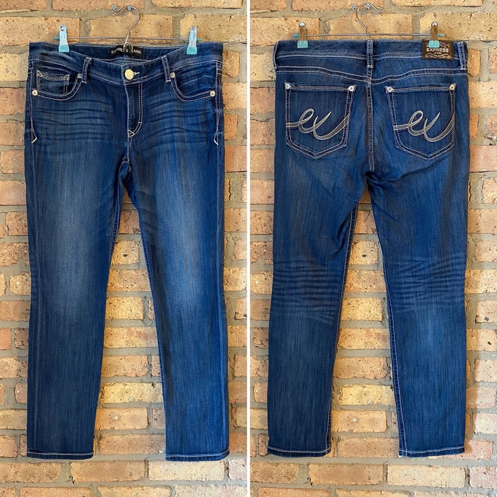 Express | Skinny Stella Low Rise Jeans | 10R